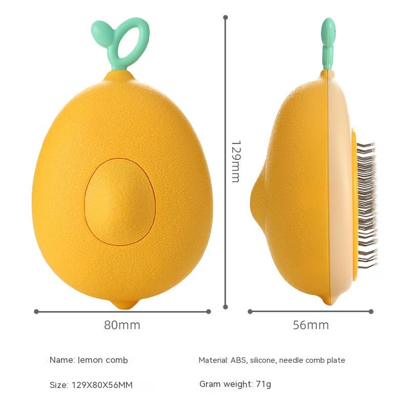 Avocado Shaped Cat and Dog Grooming Tool