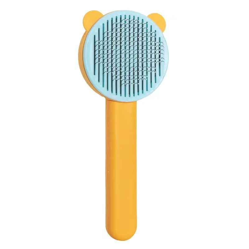 Groom & Clean: Self-Cleaning Pet Brush